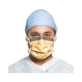 FluidShield Surgical Mask with Eye Shield Anti-fog Foam ASTM Level 3 Tie Closure One Size Fits Most (282581_CS) 100/CS