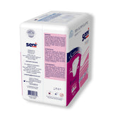 Seni® Super Quatro Unisex Adult Incontinence Brief Medium Disposable Heavy Absorbency (1163836_PK) 10/PK