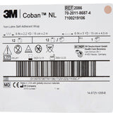 3M™ Coban™ LF Cohesive Bandage 6 Inch X 5 Yard Self-Adherent Closure Tan NonSterile Standard Compression (388427_CS) 12/CS