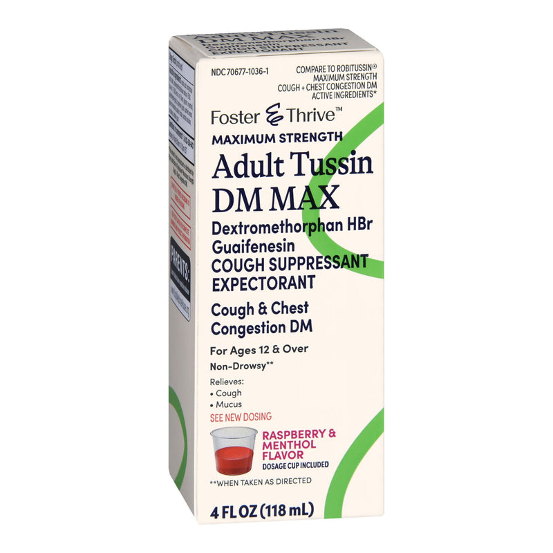 Foster & Thrive™ Cold and Cough Relief 20 mg; 400 mg / 20 mL Strength Liquid 4 oz. (1238986_EA) 1/EA