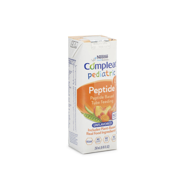 Compleat® Peptide 1.5 Pediatric Tube Feeding Formula Vegetable / Fruit Medley 8.45 oz. Carton Liquid Plant and Peptide Based (1169395_CS) 24/CS