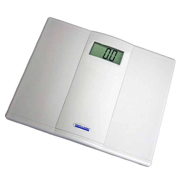 Health O Meter® Floor Scale Digital Display 550 lbs. / 250 kg Capacity White Battery Operated (938698_CS) 2/CS