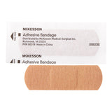 McKesson Adhesive Strip 1 X 3 Inch Fabric Rectangle Tan Sterile (466872_BX) 100/BX