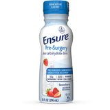 Ensure® Pre-Surgery Clear Carbohydrate Drink Oral Supplement Strawberry Flavor Liquid 10 oz. Bottle (1053429_CS) 12/CS