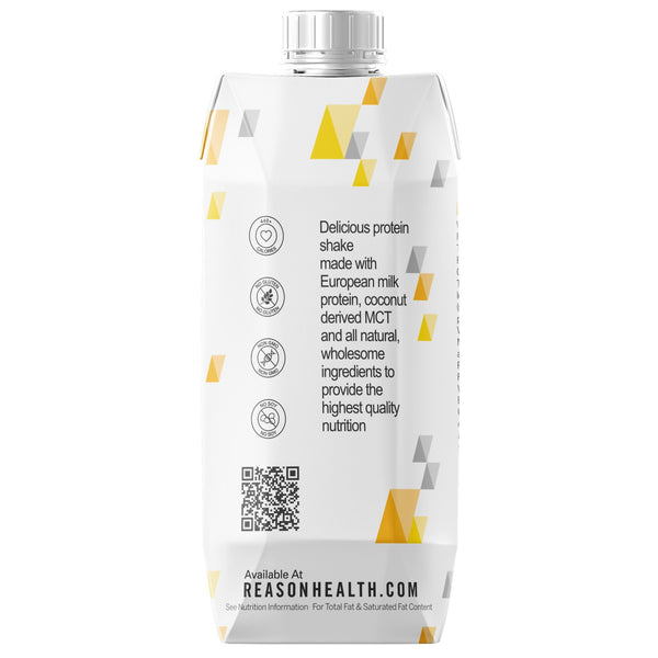 Reason™ Oral Supplement Vanilla Flavor Liquid 11 oz. Reclosable Carton (1234499_EA) 1/EA