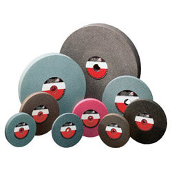 CGW Abrasives Bench Wheels, Brown Alum Oxide, Single Pack, Type 1, 8 X 1, 1" Arbor, 36, O (421-38022) Each