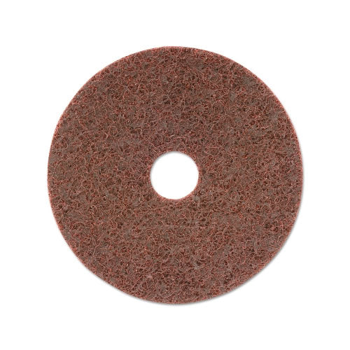 CGW Abrasives Finishing Disc, Hook-and-Loop with Arbor Hole, 4-1/2 in dia, 12,000 RPM, Tan (421-70029) Box of 10