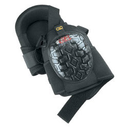 CLC Custom Leather Craft Professional Gel Kneepad, Elastic upper straps with buckle-style fasteners, Black (201-G340) 1 Pair