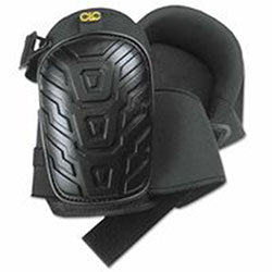 CLC Custom Leather Craft Professional Tread-Pattern Kneepads, Slide Buckle, Black (201-345) 1 Pair