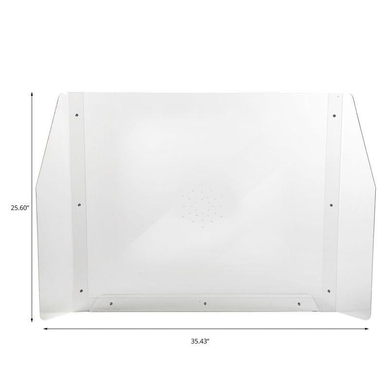 MT Displays Clear Hygienic Separator 25.59x37.40 Inch (UHS0065900X2000) Each