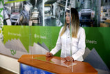 MT Displays Clear Hygienic Separator 25.59x37.40 Inch (UHS0065900X2000) Each