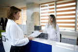 MT Displays Clear Hygienic Separator with Paper Slot 25.59x37.40 Inch (UHS1065900X2000) Each
