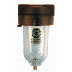 Coilhose Pneumatics Heavy Duty Filters, Manual Drain, 3/8 in Inlet, 150 psi (166-8823) Each