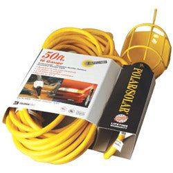 Coleman Cable 25' 16/3 SJEO YELLOW TROUBLE LIGHT GROUNDED CO (172-05857) Each