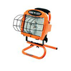 Coleman Cable 500W Portable Halogen Work Light w/ Switch; 500 Watt Portable Halogen Floodlight (172-L33) Each