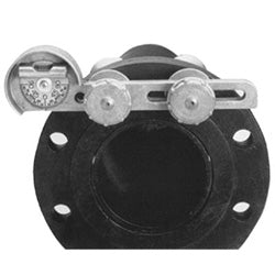 Contour Flange Level, 9-1/4 in L, 1 Vial, Aluminum (430-14786) Each