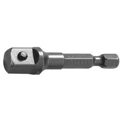 Cooper Hand Tools Hex Extensions, 3/8 in (male square), 1/4 in (male hex) drive, 1 5/8 in (071-EX-370-B) Each