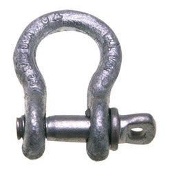 Cooper Hand Tools 419-S Series Anchor Shackles, 3/8 in Bail Size, 1 Ton, Screw Pin Shackle (193-5410605) Each