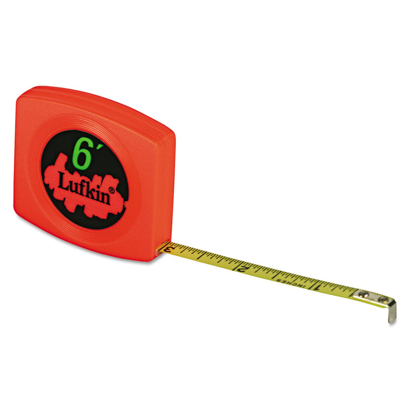 Cooper Hand Tools Pee Wee® Pocket Measuring Tapes, 1/4 in x 10 ft (182-W6110) Each