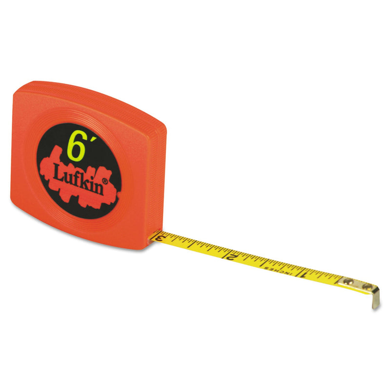 Cooper Hand Tools Pee Wee® Pocket Measuring Tapes, 1/4 in x 6 ft (182-W616) Each