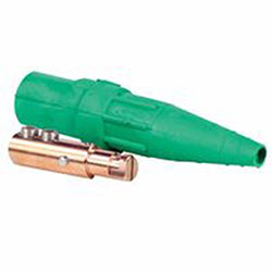 Cooper Interconnect J Series E1016 Plug, Cam-Lok Single Pole, Double Set Screw Male (627-E1016-8350) Each