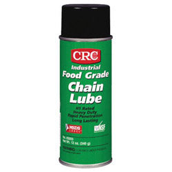 CRC Food Grade Chain Lubes, 16 oz Aerosol Can (125-03055) 12 Cans