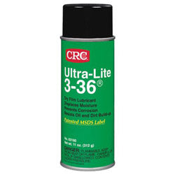 CRC Ultra-Lite 3-36 Lubricants, 16 oz Aerosol Can (125-03160) 12 Cans