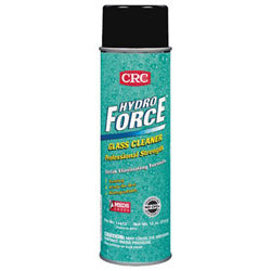 CRC HydroForce Glass Cleaners Professional Strength, 18 oz Aerosol Can (125-14412) Case of 12