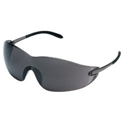 Crews Blackjack Elite Protective Eyewear, Gray Lens, Duramass Scratch-Resistant (135-S2112) Each