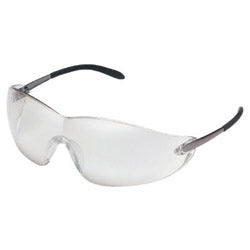Crews Blackjack Elite Protective Eyewear, Clear Mirror Lens, Duramass (135-S2119) Each