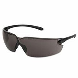 Crews BlackKat Safety Glasses, Gray Lens, Duramass Scratch-Resistant (135-BL112) 12 Pairs