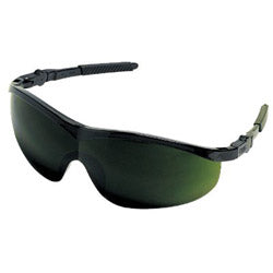 Crews ST1 Series Protective Eyewear, Green Lens, Polycarbonate, Filter 5.0, Black Frame (135-ST1150) Each