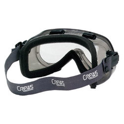 Crews Verdict Goggle, Clear/Smoke, Antifog, Foam Lining, Elastic Strap (135-2410F) Each