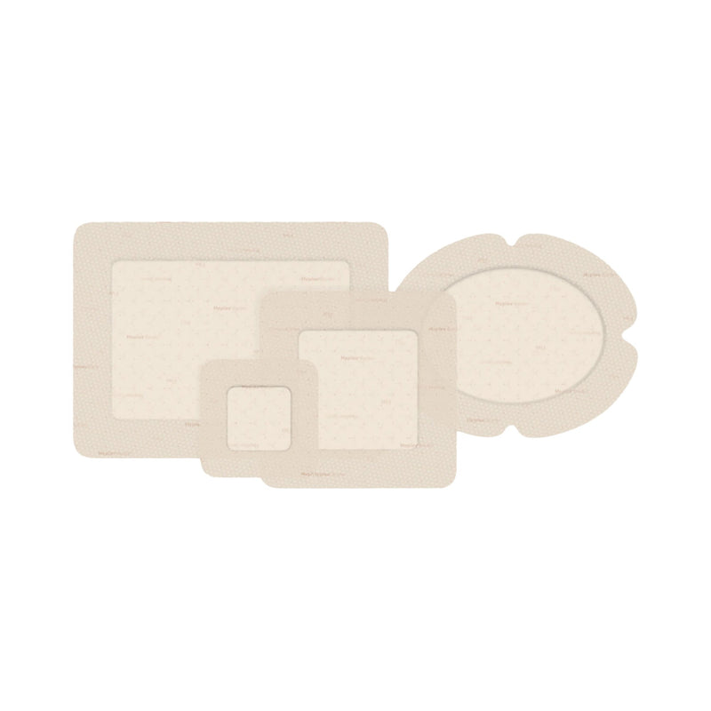 Mepilex® Border Flex Foam Dressing 5.1 X 6.3 Inch With Border Film Backing Silicone Adhesive Oval Sterile (1177530_BX) 5/BX