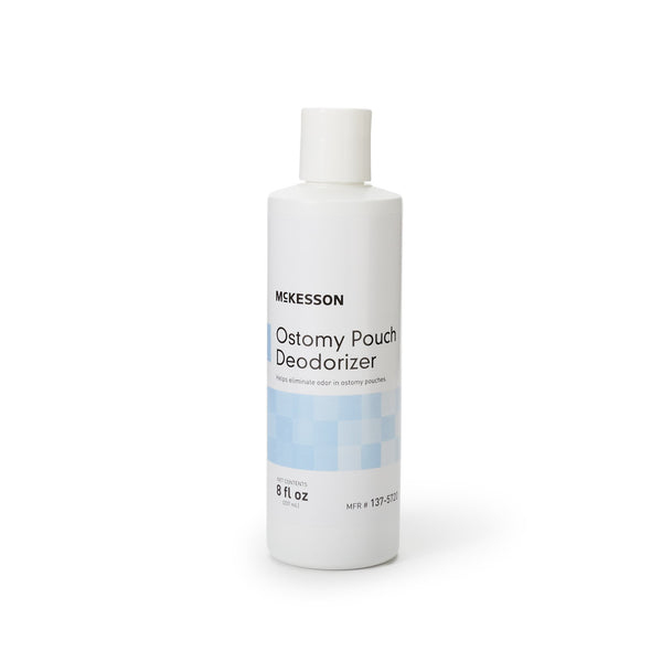 McKesson Ostomy Appliance Deodorant 8 oz., Squeeze Bottle, Unscented (1081292_EA) 1/EA