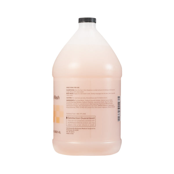 McKesson Shampoo and Body Wash 1 gal. Jug Apricot Scent (877030_EA) 1/EA