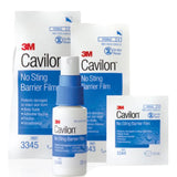 3M™ Cavilon™ No Sting Skin Barrier Applicator 26 to 62% Strength Hexamethyldisiloxane / Isooctane / Acrylate Terpolymer / Polyphenylmethylsiloxane Individual Packet Sterile (292018_CS) 100/CS