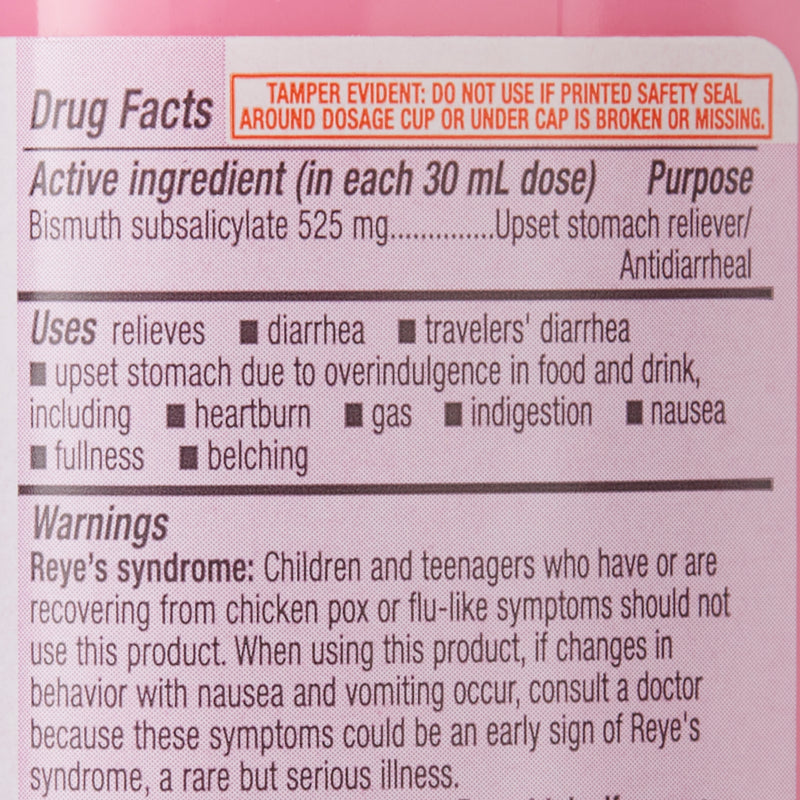 Major Pharmaceuticals Anti-Diarrheal 525 mg Strength Oral Suspension 8 oz. (1178881_EA) 1/EA