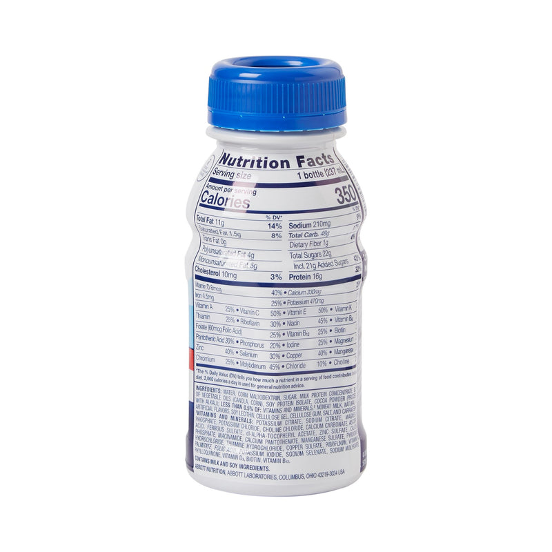 Ensure® Plus Nutrition Shake Oral Supplement Milk Chocolate Flavor Liquid 8 oz. Bottle (649272_EA) 1/EA