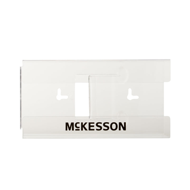 McKesson Glove Box Holder Horizontal or Vertical Mounted 1-Box Capacity Clear 4 X 5-1/2 X 10 Inch Plastic (464711_CS) 10/CS