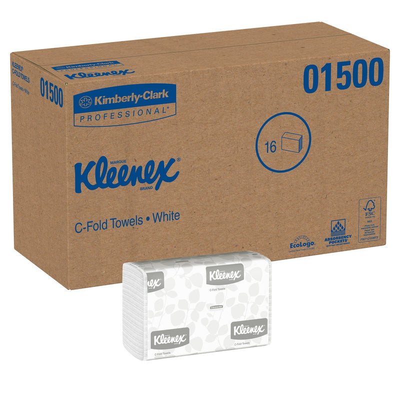 Kleenex® Paper Towel C-Fold 10-1/8 X 13-3/20 Inch (414498_CS) 2400/CS