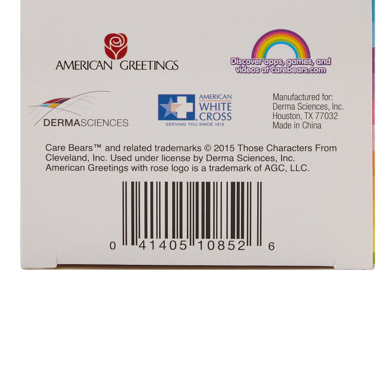 American® White Cross Stat Strip® Adhesive Strip 3/4 X 3 Inch Plastic Rectangle Kid Design (Care Bears) Sterile (980579_CS) 1200/CS