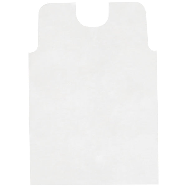McKesson Patient Exam Gown One Size Fits Most White Disposable (201061_EA) 1/EA