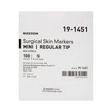McKesson Skin Marker Prep-Resistant Gentian Violet Ink NonSterile Mini Regular Tip (1042455_EA) 1/EA