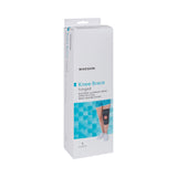 McKesson Knee Brace Small Wraparound / Hook and Loop Strap Closure with D-Rings 15-1/2 to 18 Inch Circumference Left or Right Knee (1159100_EA) 1/EA