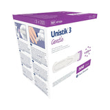Unistik 3 Safety Lancet 28 Gauge Retractable Push Button Activation Finger (485757_BX) 100/BX