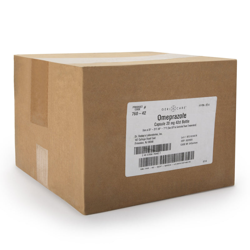 Geri-Care® Antacid 20.6 mg Strength Delayed-Release Capsule 42 per Box (705864_CS) 1008/CS