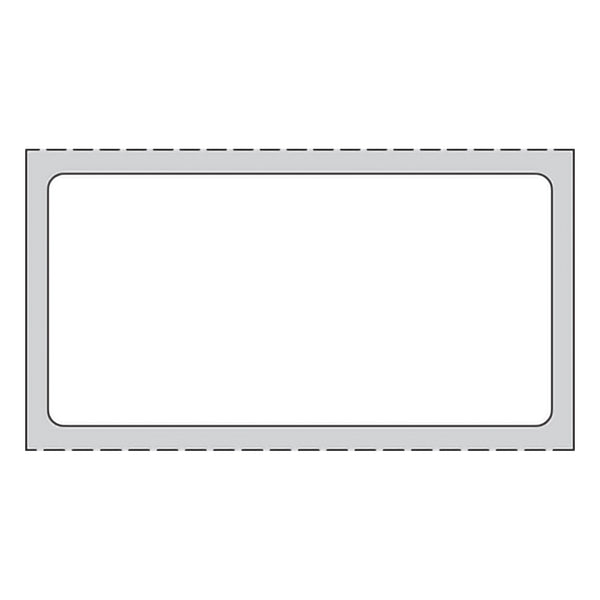 PDC Healthcare Blank Label Thermal Label White Paper 1 X 2 Inch (1159185_RL) 1300/RL