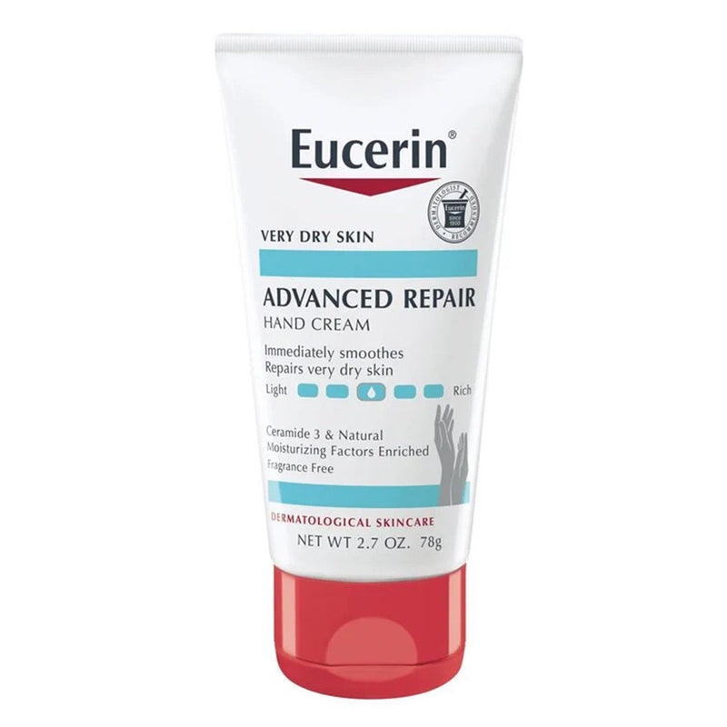 Eucerin® Advanced Repair Hand Moisturizer 2.7 oz. Tube Unscented Cream (770829_EA) 1/EA