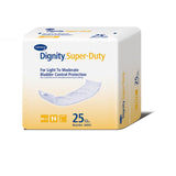 Dignity® Super-Duty Incontinence Liner 4 X 12 Inch Moderate Absorbency Polymer Core One Size Fits Most (336284_CS) 200/CS